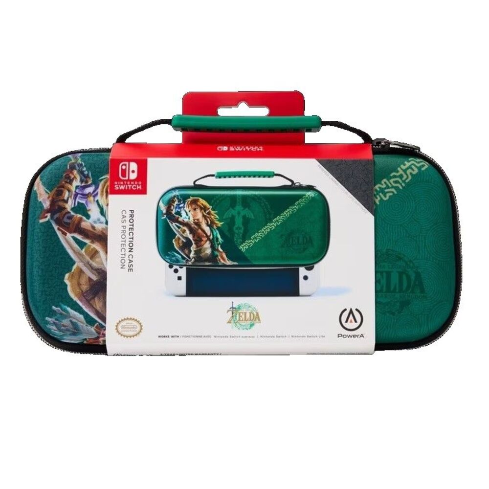 Nintendo Switch Travel Case Legend of Zelda Tears of the Kingdom - Archaic Link